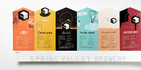 BEER FLIGHT SHEET & MENU, LEAFLET