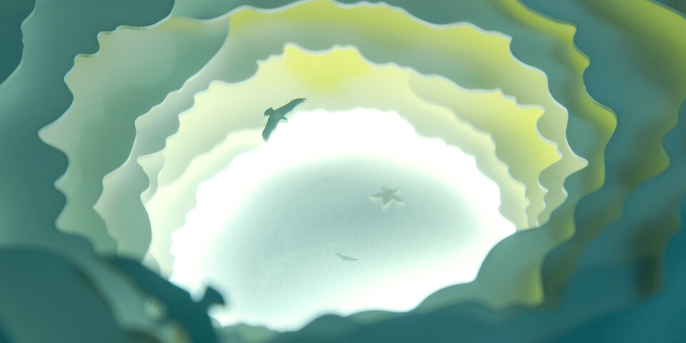 CONCEPT ART : ART IN DRAWERS "on the cloud" 5