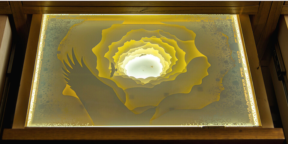 CONCEPT ART : ART IN DRAWERS "on the cloud" 6