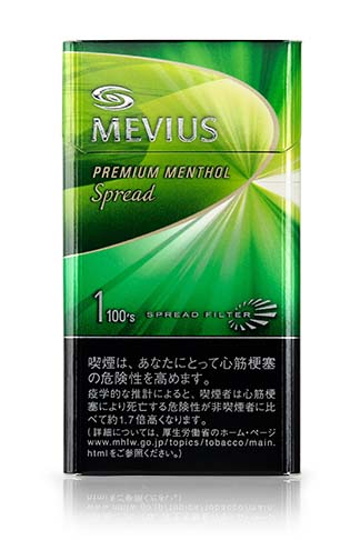 JT MEVIUS PREMIUM MENTHOL SPREAD 1 100s