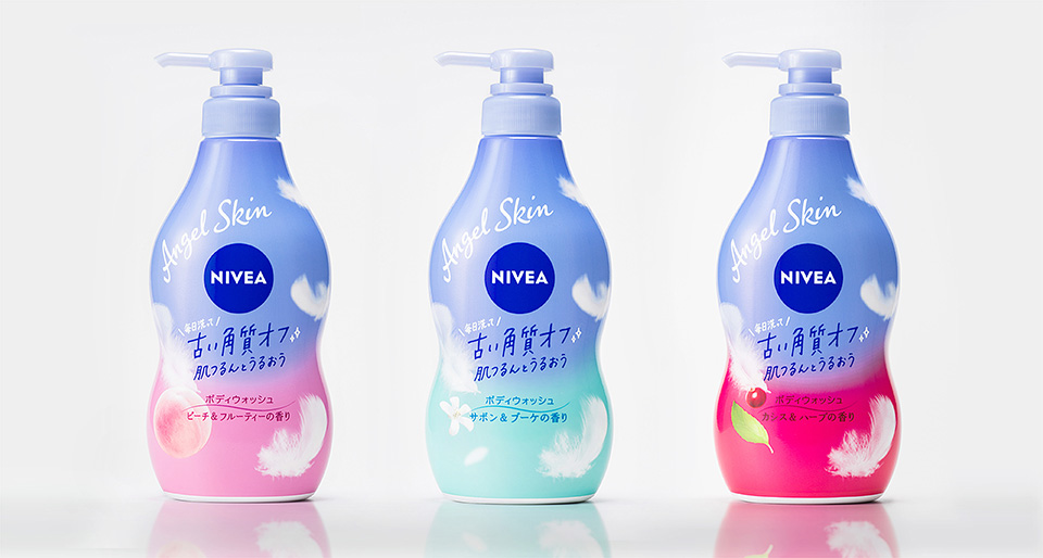 NIVEA エンジェルスキン ボディウォッシュ リニューアル 4