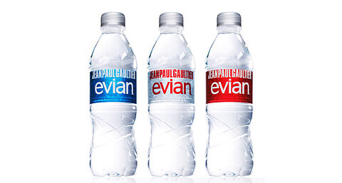 evian デザイナーズボトル J.P.ゴルチエ