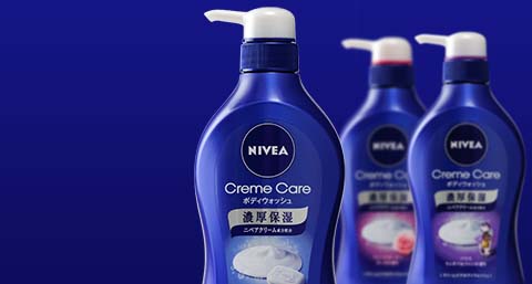 NIVEA ボディウォッシュ・クリームケア